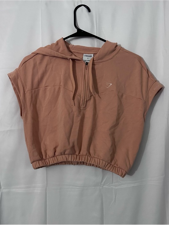 Gymshark Tops - Gymshark Whitney Cropped Sleeveless Hoodie